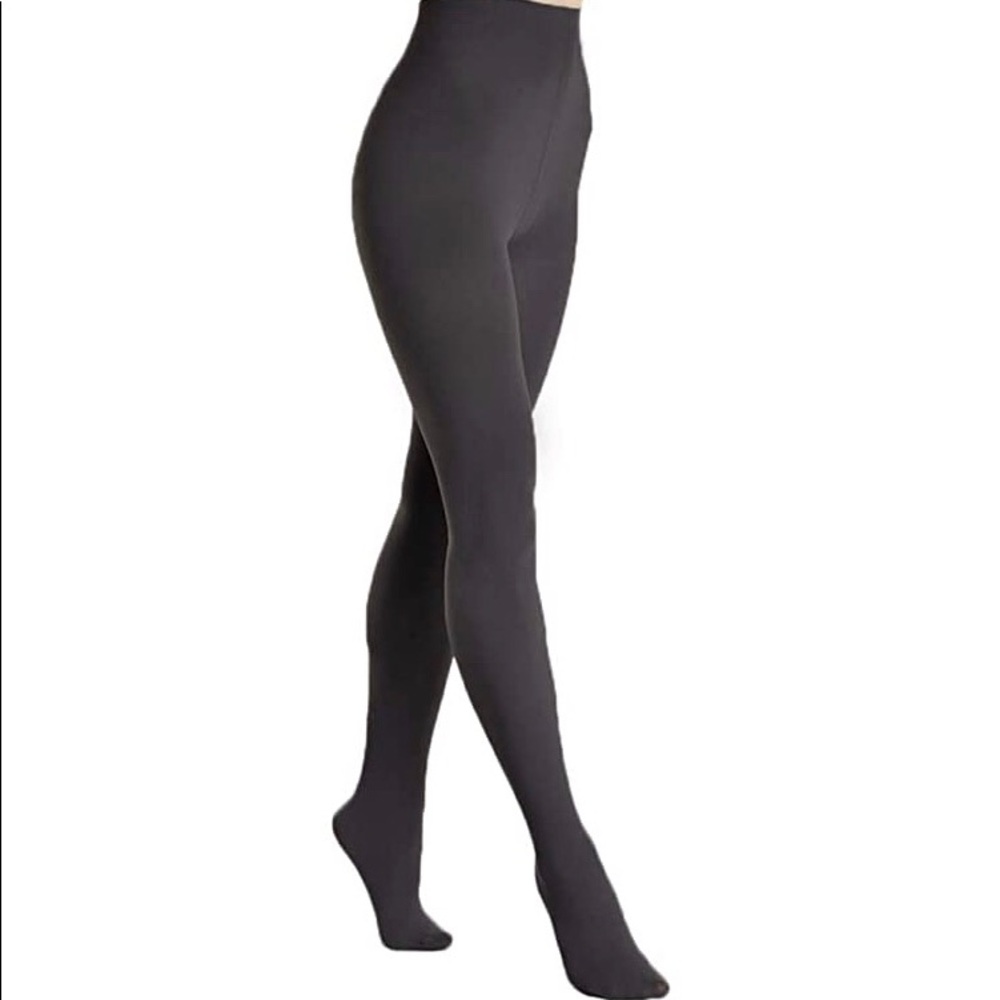 Fleece lined tights-one size fits all (black)